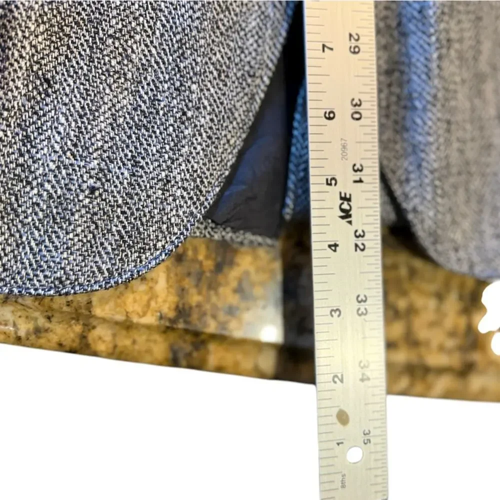 Sheplers Men’s 42L Classic Black & White Tweed Men's Blazer Horsehead Buttons